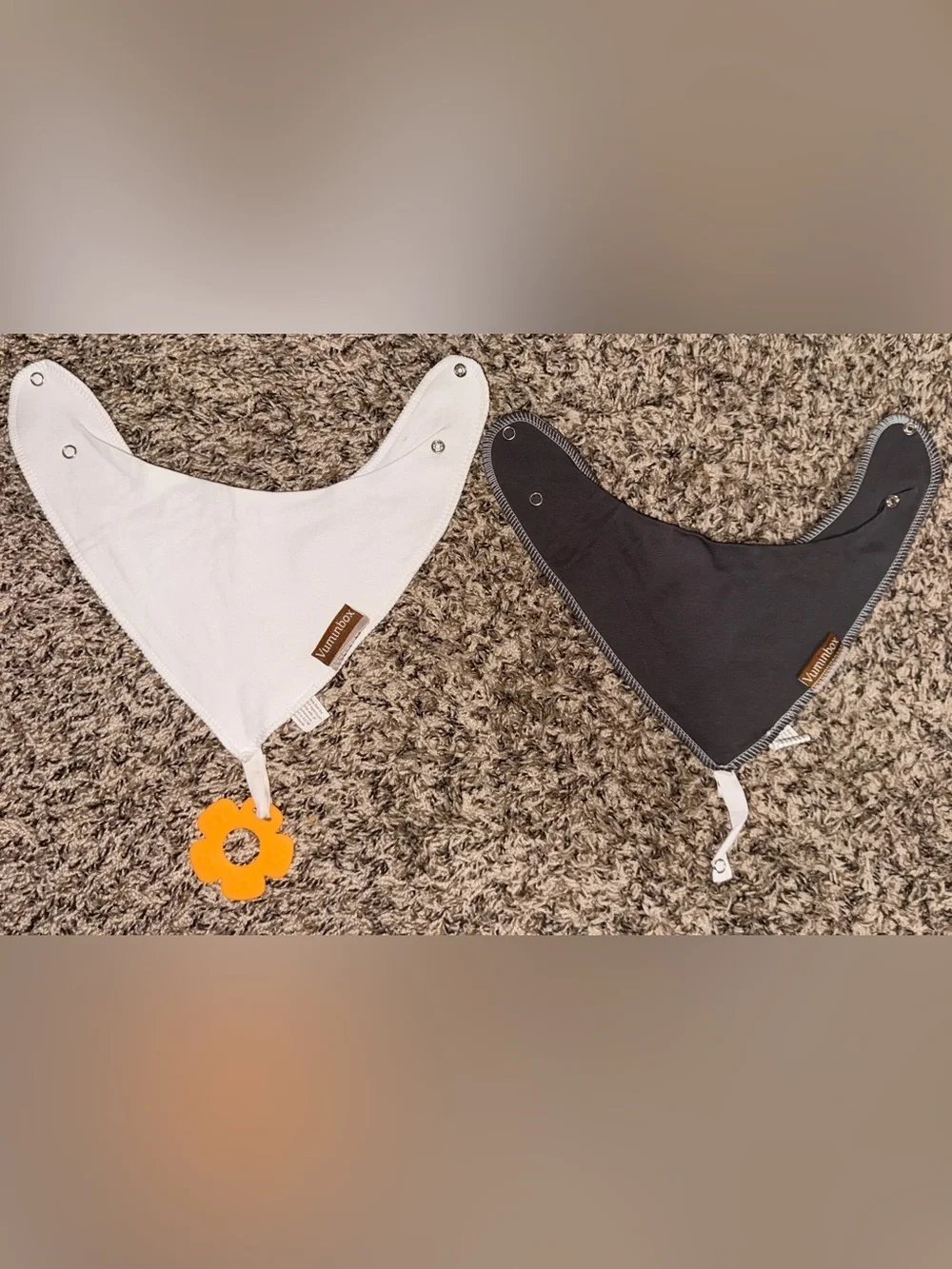 Assorted Kids Bandana Bibs Set - Multicolor & Neutral Styles